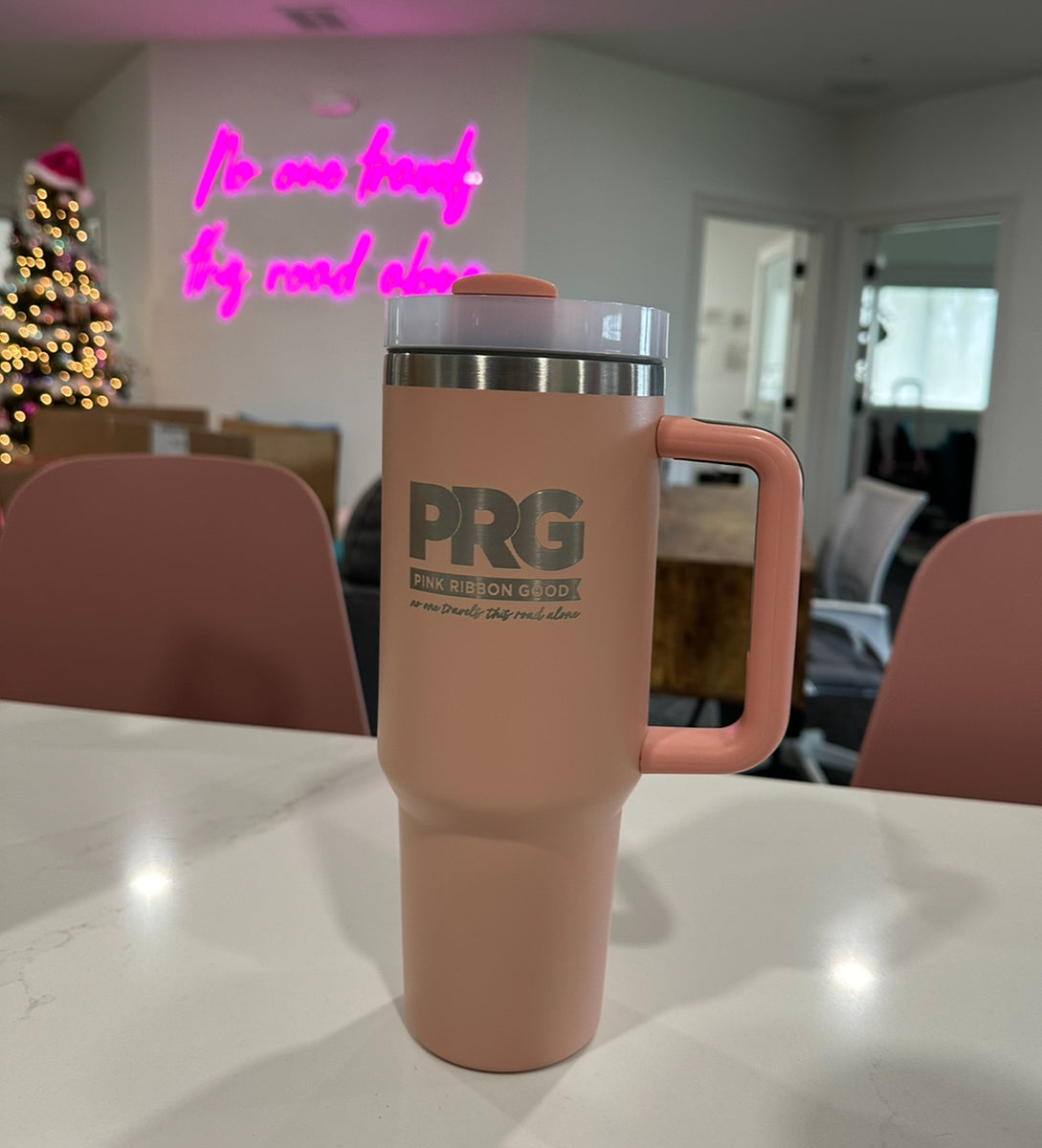 RTIC 16oz Pink Ribbon Good Tumbler – Ignite The Fight Collective by PRG