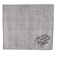 Load image into Gallery viewer, No One Travels This Road Alone Sherpa Blanket