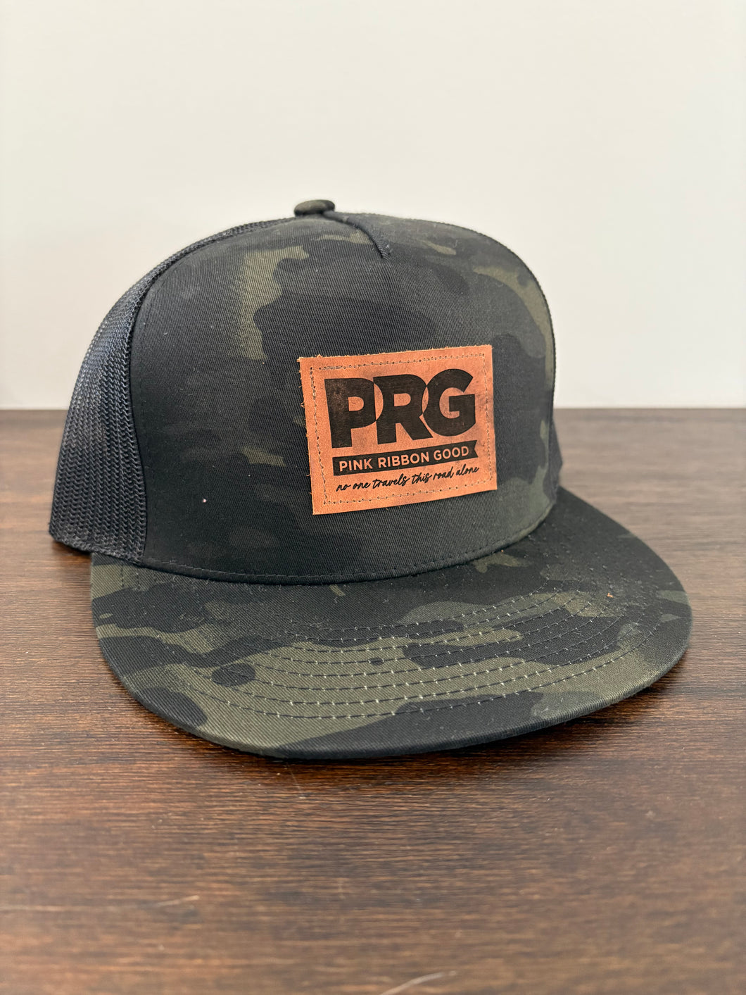 Patch Hat Black/camo PRG logo