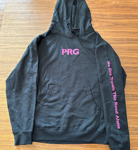 PRG Midweight Hoodie - Black & Pink!