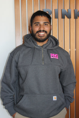 Fleet Carhartt 1/4 Zip Hoodie