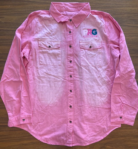 Pink Denim Shirt