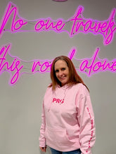 Load image into Gallery viewer, PRG Midweight Hoodie - Black &amp; Pink!