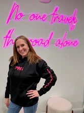 Load image into Gallery viewer, PRG Midweight Hoodie - Black &amp; Pink!